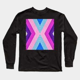 Chevron Pattern 16 Long Sleeve T-Shirt